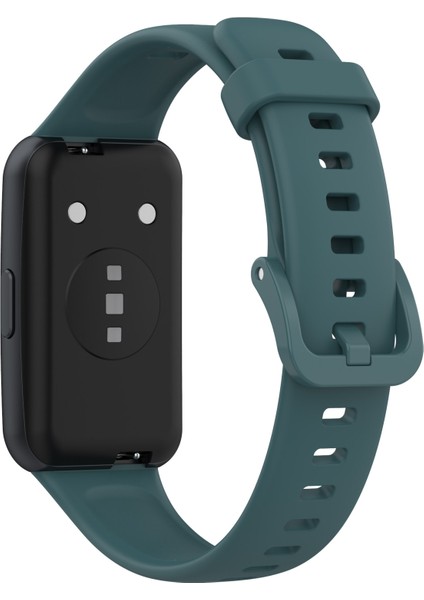Huawei Band 7 Dark Green Için Silikon Saat Band (Yurt Dışından) fırsatları