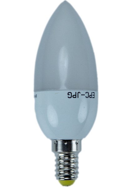 3W 220-240V 4000K E14 Buzlu Cam LED Buji Ampul