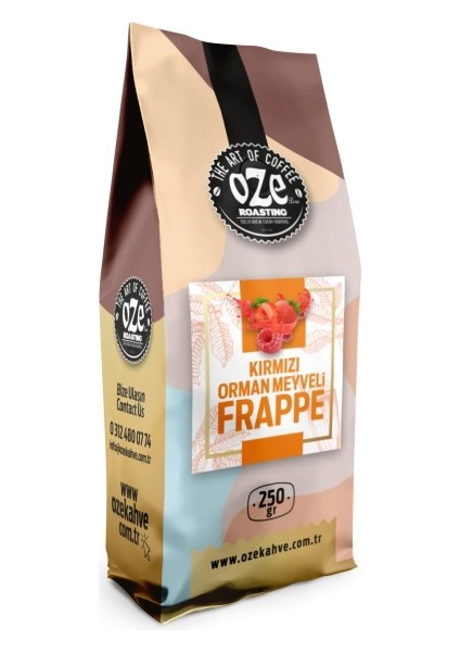 Kırmızı Orman Meyveli Frappe 250 gr