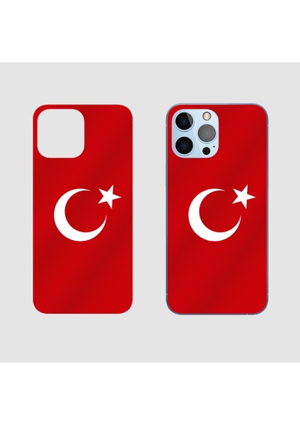 One Plus 8 Pro Türk Bayrağı Arka Kaplama