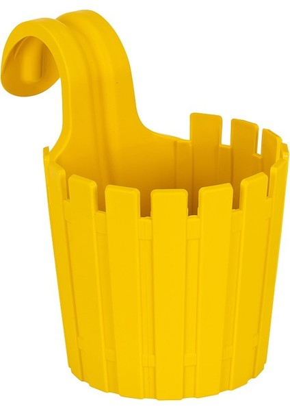15 cm Akasya Tekli Kolay Askı Saksı - Sarı