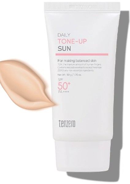 Lavanta Özü İçeren Yapışkan His Bırakmayan Tone Up Spf50+Pa++++ Dengeleyici Güneş Kremi