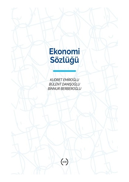 Ekonomi Sözlüğü (Ciltli)