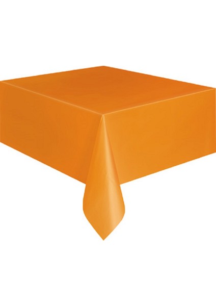 Masa Örtüsü Turuncu 137X270 (Plasti̇k)