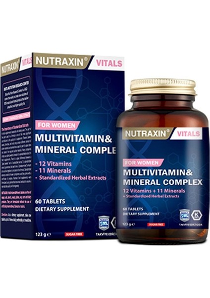 Women's Multi Vitamin Complex 60 Tablet