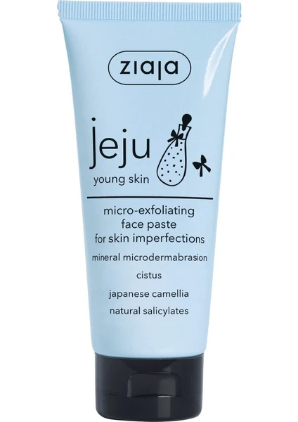 Ziaja Jeju Yüz Mikro Peeling 12 Yaş + 75 ml