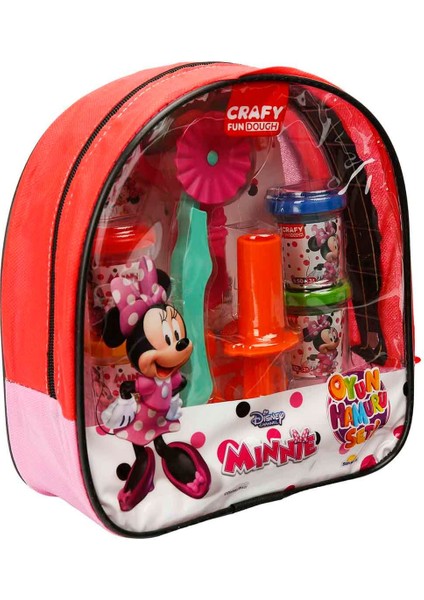 Minnie Sırt Çantalı Oyun Hamuru Seti 200 Gr. 18 Parça fiyatları
