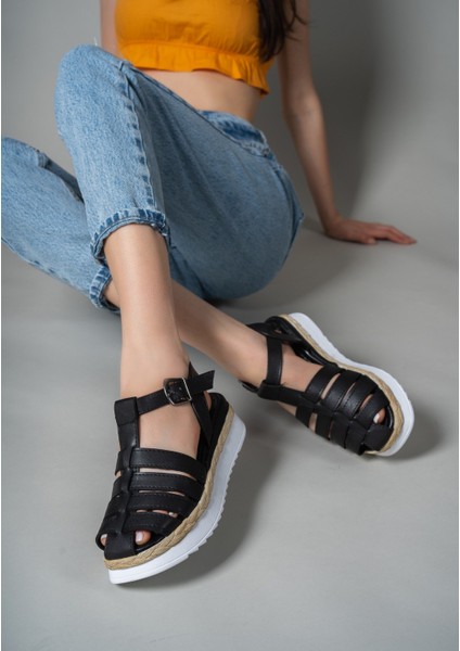 Siyah Kadın Sandalet 00121404