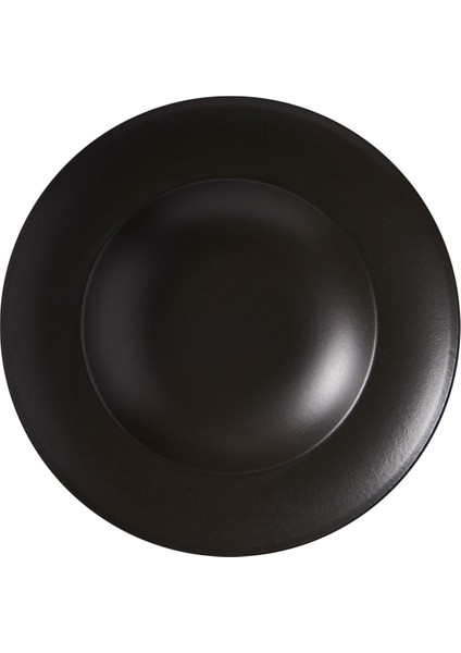 Reno 26 cm Bone Makarna Tabağı Bodrum Siyah