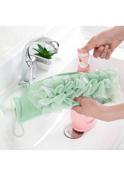 Kalınlaşan Peenfoliye Edici Banyo Çubuğu Fırça Yeşili (Yurt Dışından)