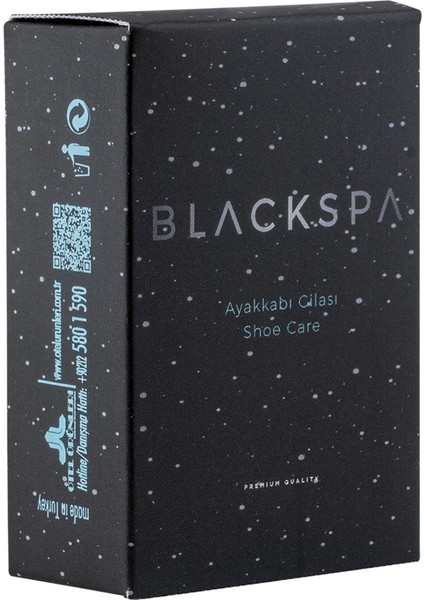 Buklet Otel Tipi Black Spa Ayakkabı Cilası Süngeri