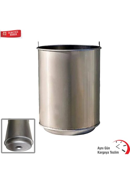 Soba Kovası Kömür Kovası Talaş Kovası Odun Kovası Alttan Delikli