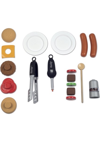 7600312001 Smoby, Bbq Grill - Barbekü / 3-8 Yaş