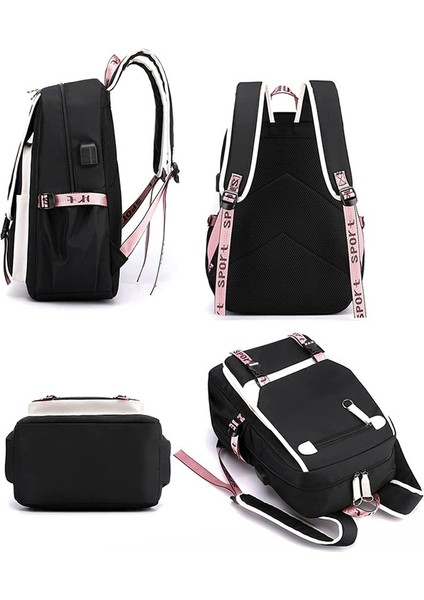 21L Sırt Çantası Ortaokul Öğrencisi Okul Çantası Şarj Portlu (Yurt Dışından) fırsatları