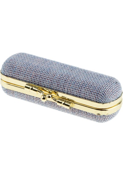 Keten Kapaklı Takı Makyaj Kasası Mavi (Yurt Dışından) fiyatları