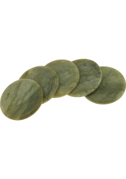 Yeşim Taş Tutkallı Stand Palet Tutucu Pedler Kirpik Uzantıları Için Raf 5 Parça (Yurt Dışından)