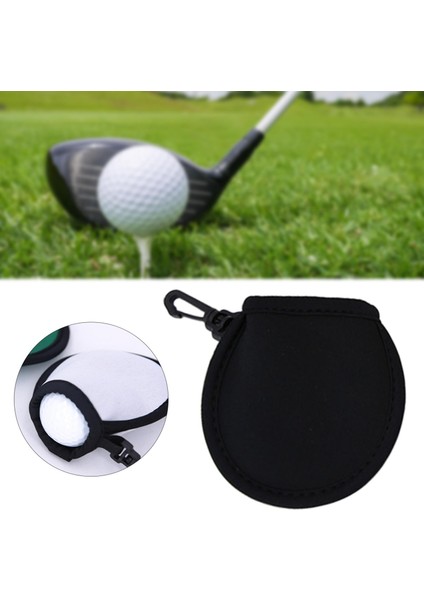Kullanımlık Golf Topu Temizleyici Yıkayıcı Kılıfı Silme Cebi Silme Küçük Top Siyah Silme (Yurt Dışından) fırsatları
