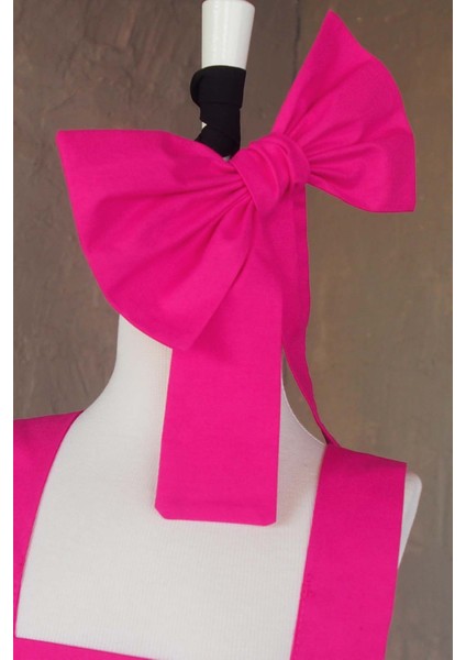 Fuşya Kız Çocuk Tütü Elbise Bandana Takım 1-8 Yaş fiyatları