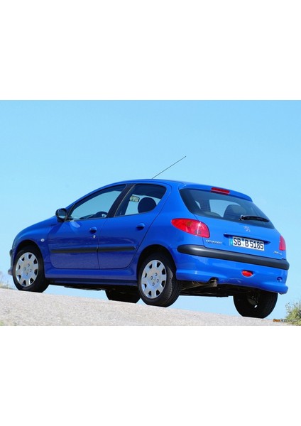 Peugeot 206 Hb 1998-2008 Arka Camı Silecek Kolu Silgi Kapak Takımı 6429R2