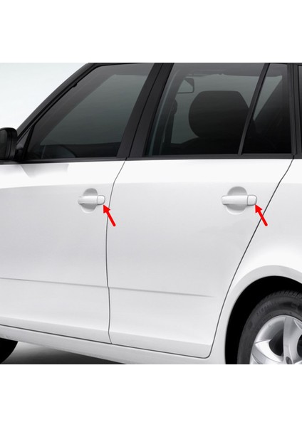 Seat Altea XL 2008-2015 Ön Arka Uyumlu Dış Kapı Kolu Kapağı 3B4839879A