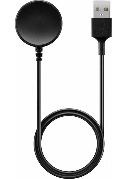 Samsung Galaxy Watch 4 40MM Manyetik USB Şarj Kablosu Siyah