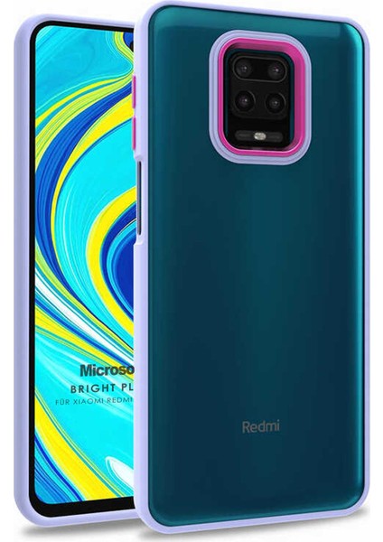 Xiaomi Redmi Note 9s Kılıf Bright Planet Lila