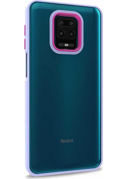 Xiaomi Redmi Note 9s Kılıf Bright Planet Lila