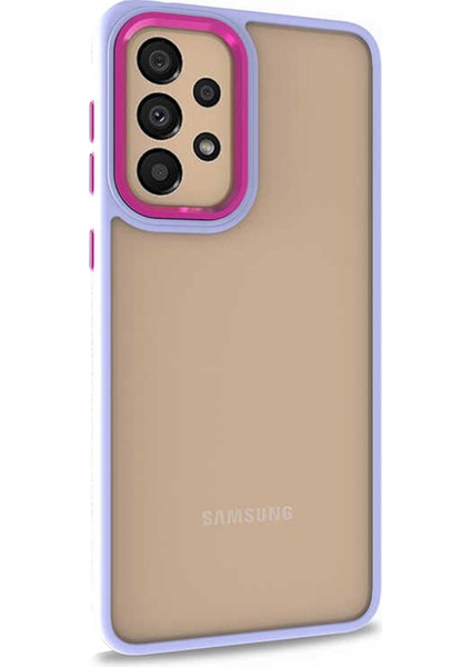 Samsung Galaxy A53 5g Kılıf Bright Planet Lila
