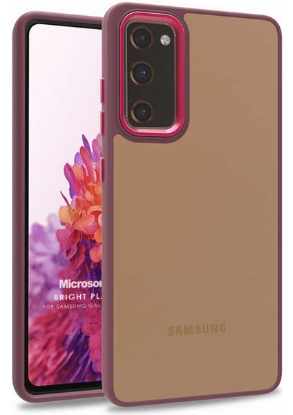 Samsung Galaxy S20 Fe Kılıf Bright Planet Kırmızı