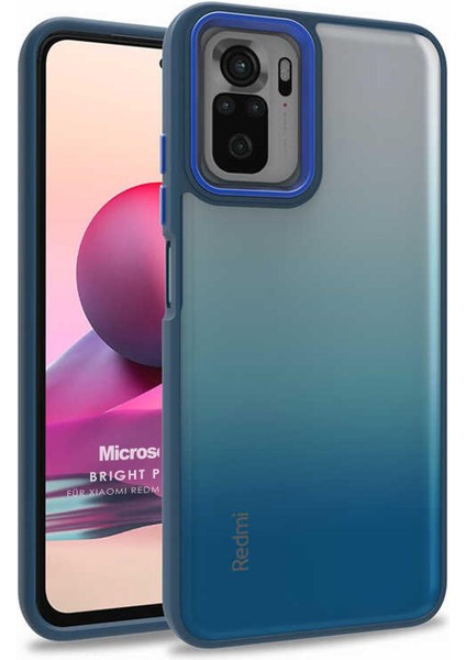 Xiaomi Redmi Note 10 Kılıf Bright Planet Lacivert