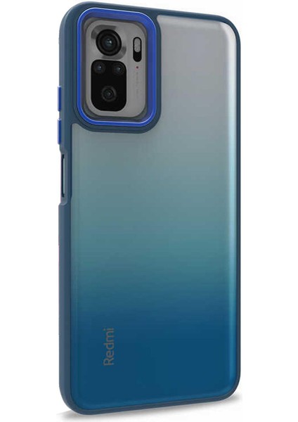 Xiaomi Redmi Note 10 Kılıf Bright Planet Lacivert