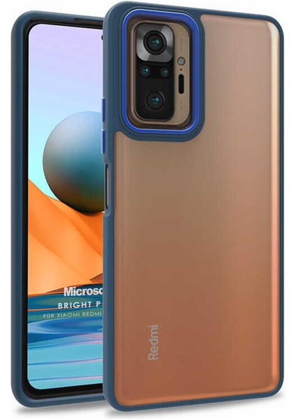 Xiaomi Redmi Note 10 Pro Kılıf Bright Planet Lacivert