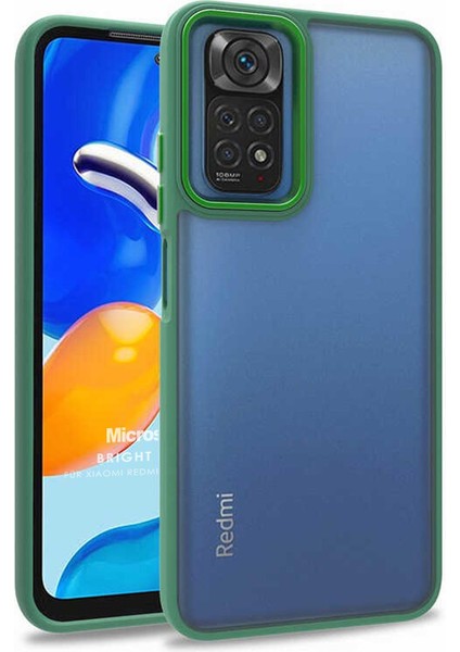 Xiaomi Redmi Note 11S Kılıf Bright Planet Yeşil