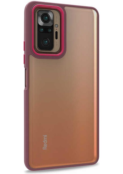 Xiaomi Redmi Note 10 Pro Max Kılıf Bright Planet Kırmızı