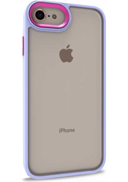 Apple iPhone Se 2020 Kılıf Bright Planet Lila