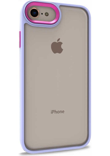 Apple iPhone 7 Kılıf Bright Planet Lila fiyatları