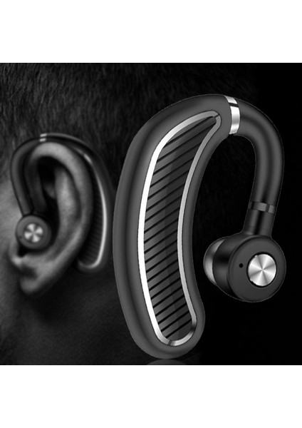 K21 Business Spor Kablosuz Bluetooth Kulaklık, Bluetooth Sürüm 4.1 (Siyah Gümüş)( Yurt Dışından )