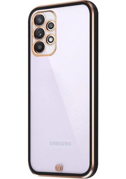 Samsung Galaxy A53 5g Kılıf Laser Plated Soft Siyah