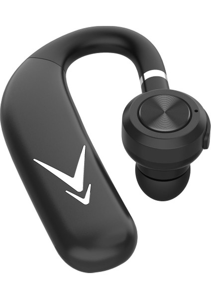 J6 Tws Bluetooth 5.0 Tek Kulak Kancası Gürültü Kulaklık (Siyah + Gümüş)( Yurt Dışından )