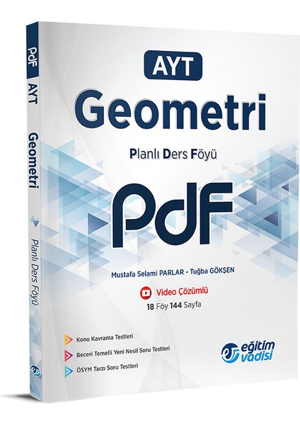 AYT 2023 Geometri PDF Planlı Ders Föyü