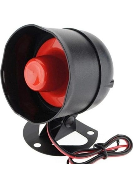 Oto Alarm Sireni 6 Sesli 12 Volt 15 Watt 120  Db REY500134