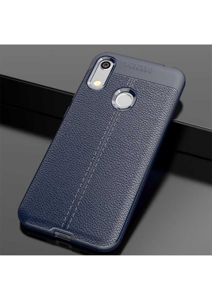 Huawei Honor 8A Uyumlu Kılıf Esnek Pu-Deri Leather-Pu Series Protected Case