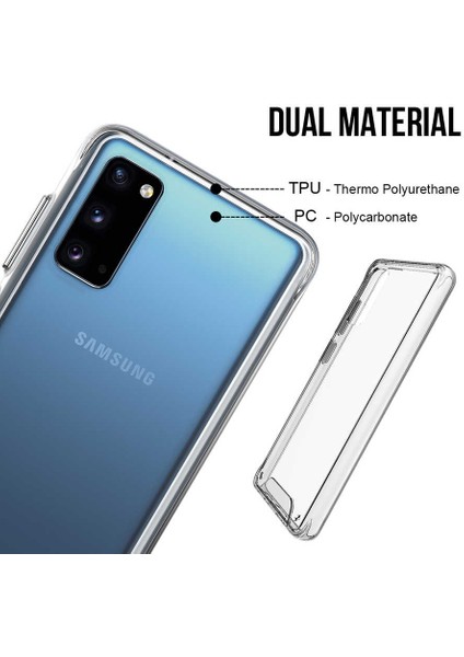 Samsung Galaxy S20 Uyumlu Kılıf Şeffaf Sert Ultra Koruma Teknolojisi Transparent Case indirimleri