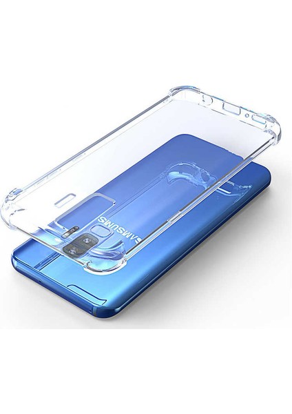 Samsung Galaxy A6 Plus 2018 Uyumlu Kılıf Case, Şeffaf Ultra Koruma Hard Transparent Ultra Protected