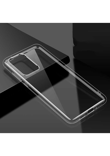 Huawei P40 Uyumlu Kılıf Case, Soft, Transparent, Şeffaf Ultra Esnek Ince Silikon