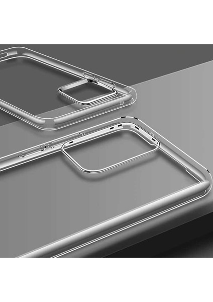 Huawei P40 Uyumlu Kılıf Case, Soft, Transparent, Şeffaf Ultra Esnek Ince Silikon