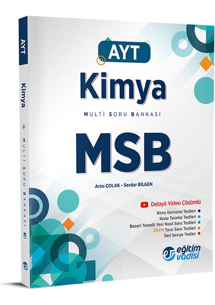 AYT 2023 Kimya MSB Multi Soru Bankası