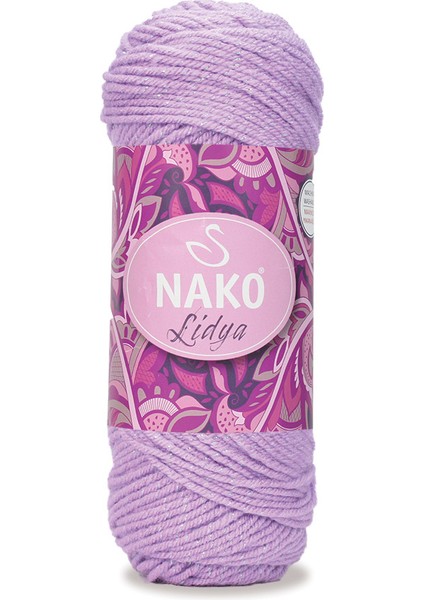 Nako Lidya Simli 98303 Lila 100 Gr.