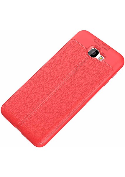 Samsung Galaxy J7 Prime Uyumlu Kılıf Esnek Pu-Deri Leather-Pu Series Protected Case