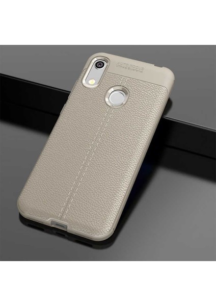 Huawei Honor 8A Uyumlu Kılıf Esnek Pu-Deri Leather-Pu Series Protected Case